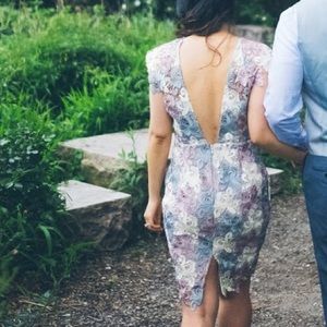 Paper Dolls petite lace pencil dress